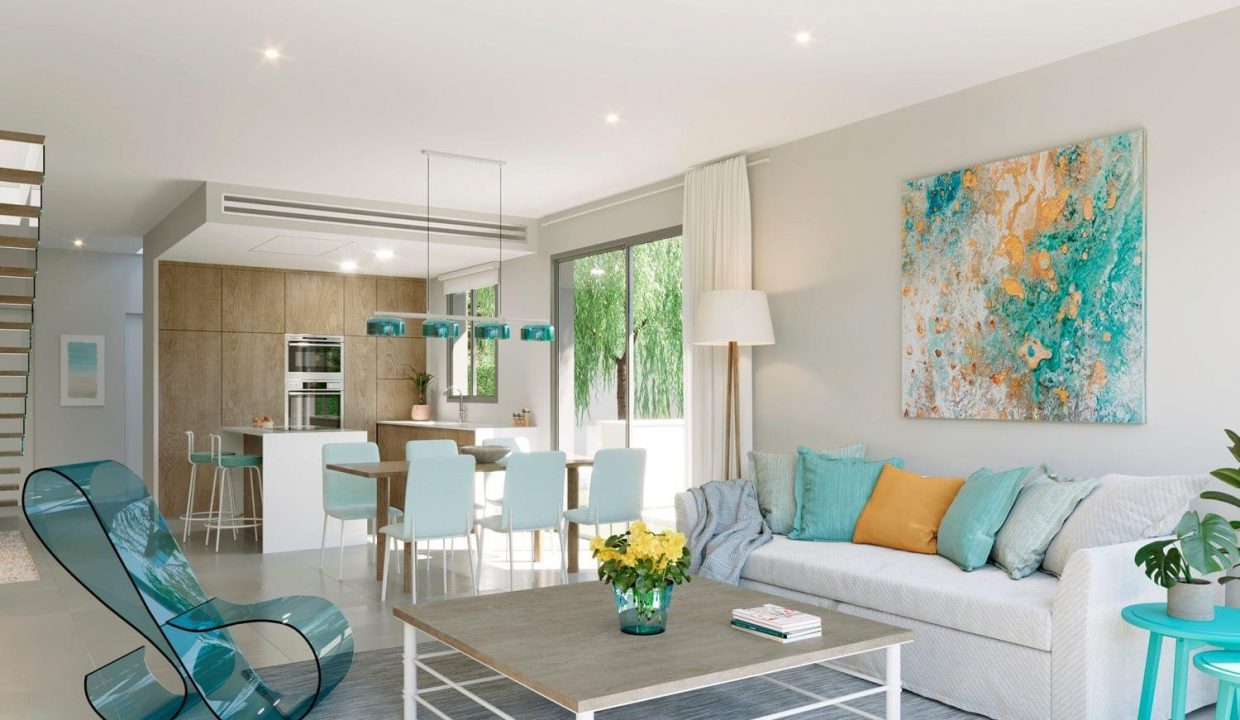 Promoción Villas de la Font, obra nueva en San Juan de Alicante (Revista)