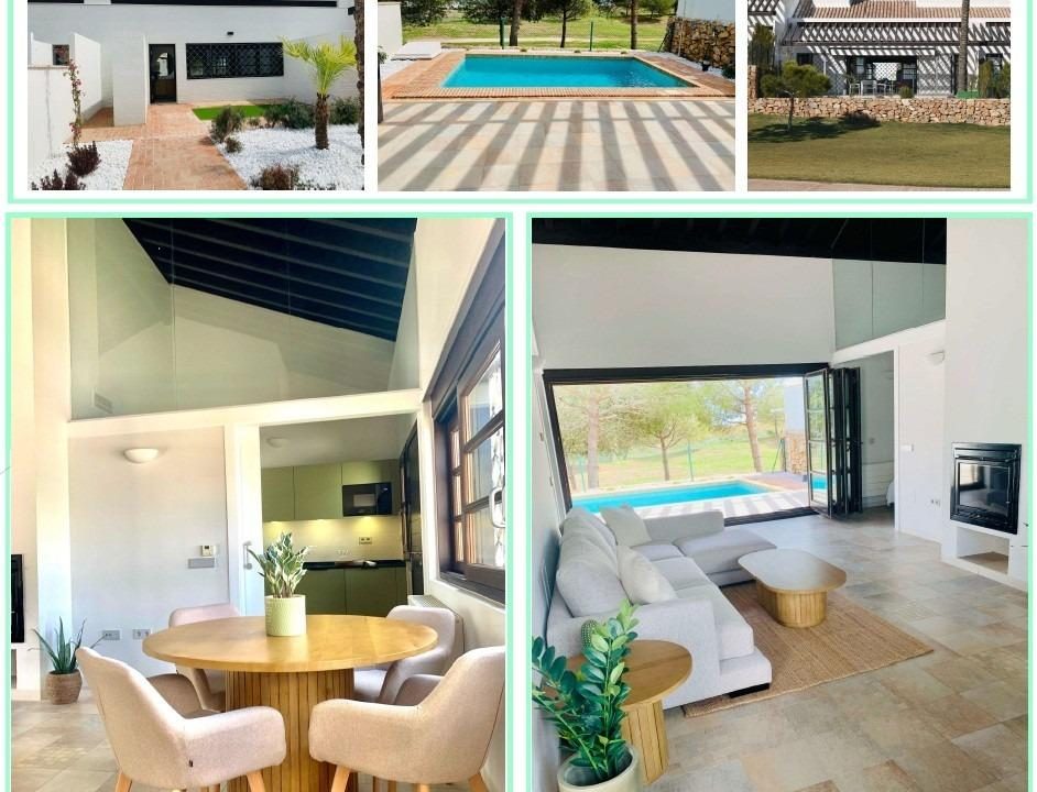 Элегантные одноуровневые таунхаусы с частным бассейном в Peraleja Golf Resort - Коста Калида