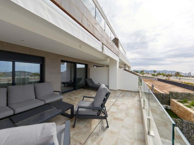 Promoción Dúplex con vistas al mar, obra nueva en Finestrat (Revista)