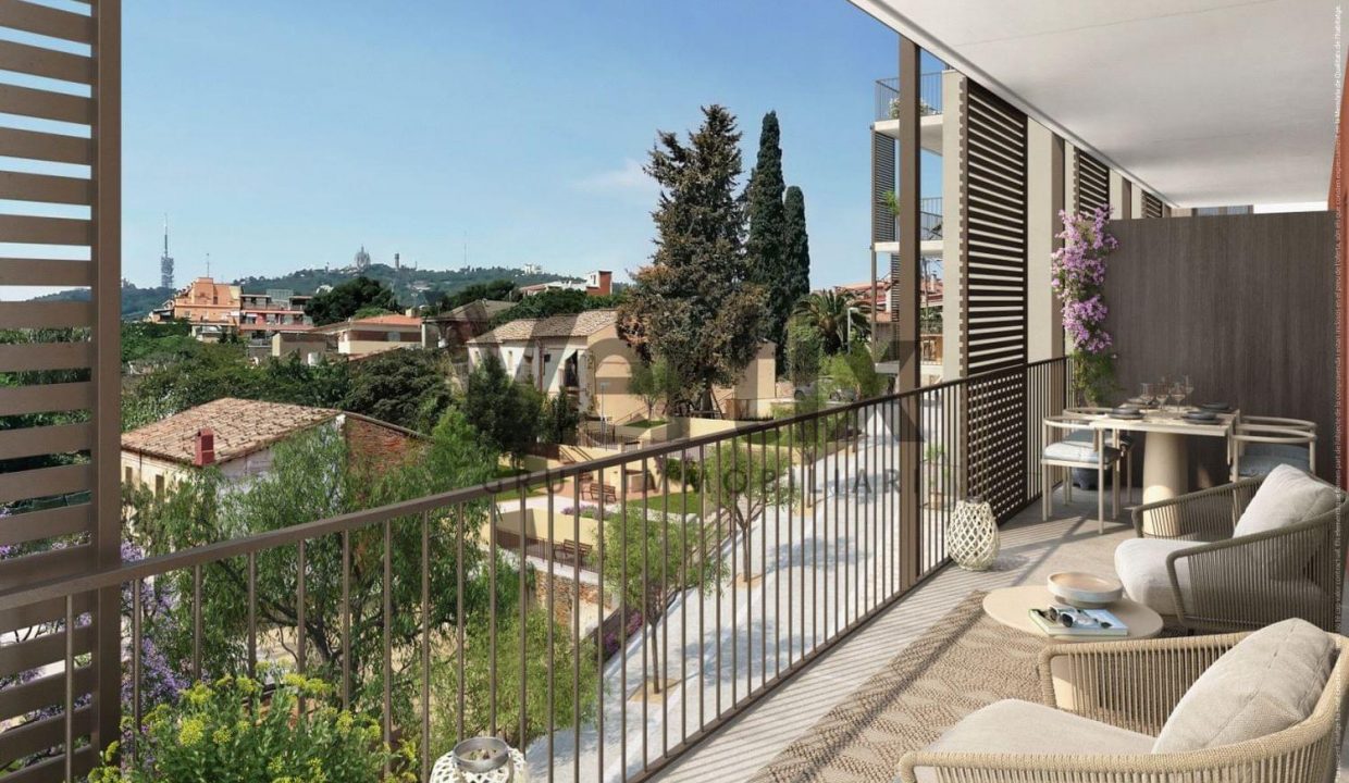 Promoción Els Jardins de Can Mateu, obra nueva en Barcelona (Revista)