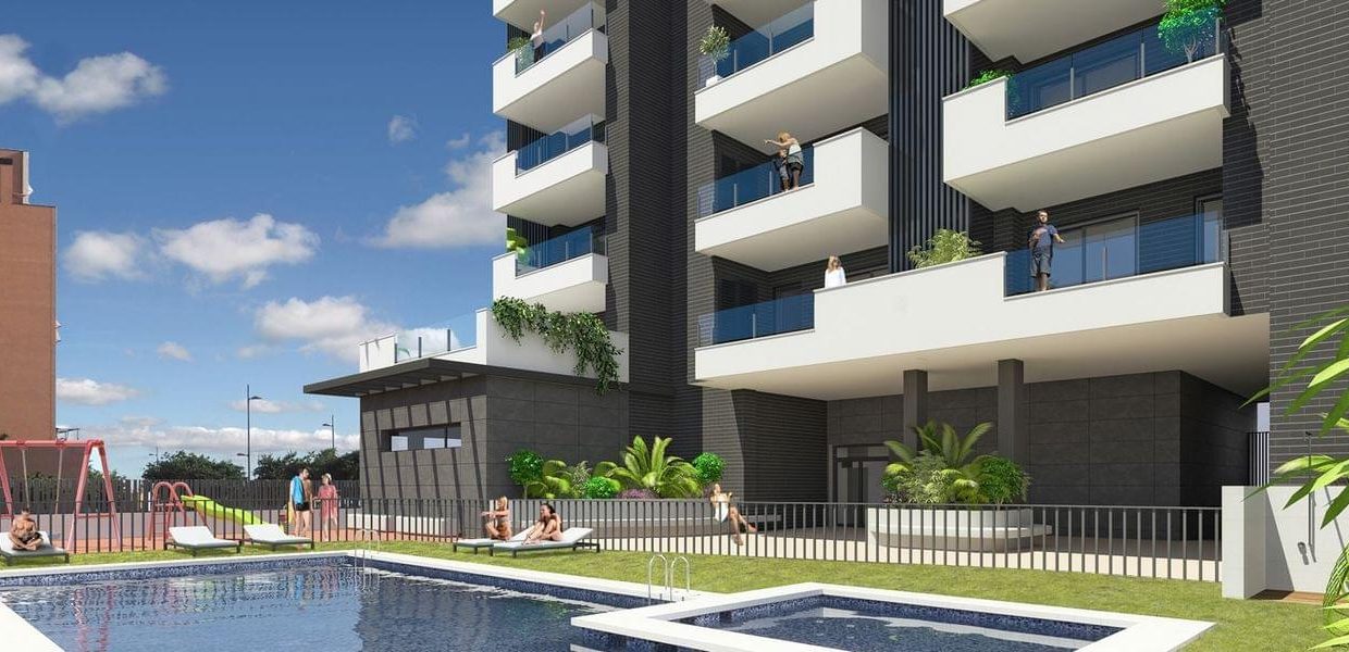 Promoción Residencial Aquamarine, obra nueva en Campello (Revista)