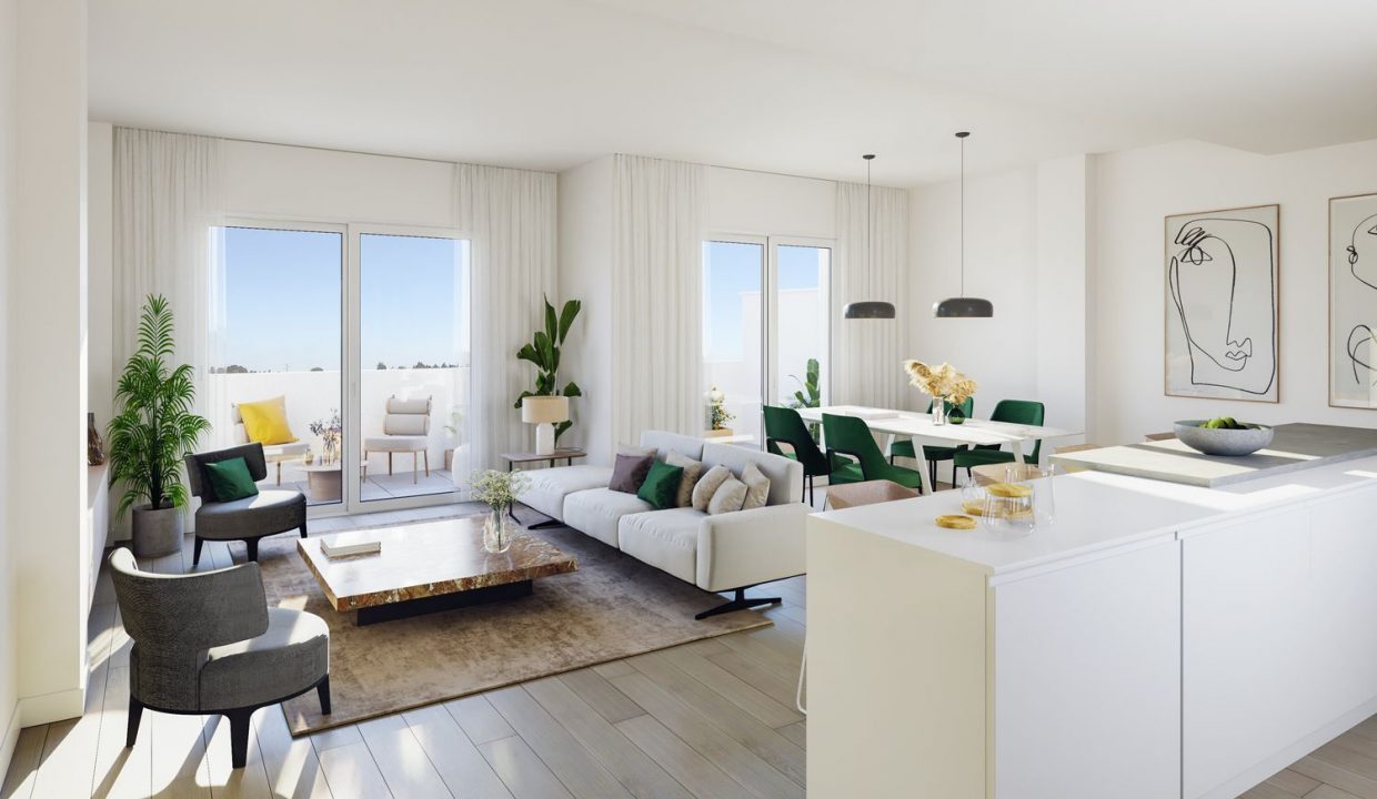 Promoción Las Terrazas del Prado, obra nueva en Gines (Revista)