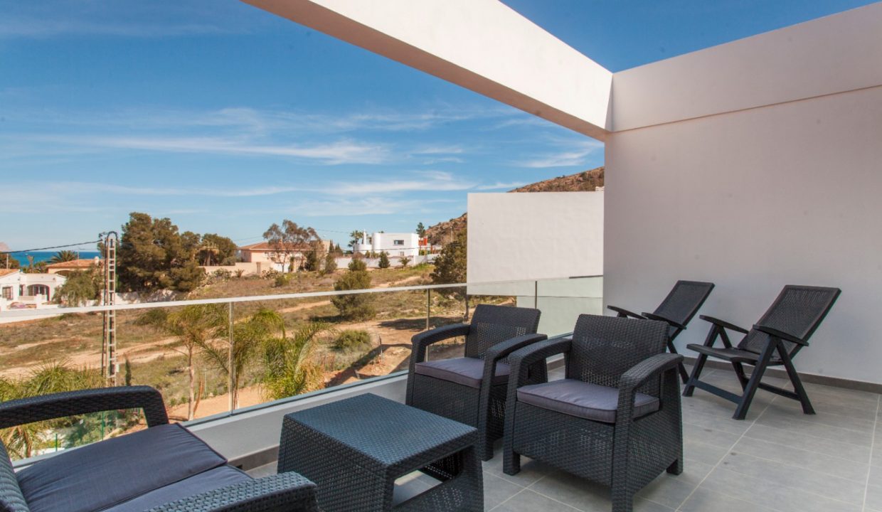 Promoción Moderna villa con elegancia contemporánea, obra nueva en l'Albir (Revista)