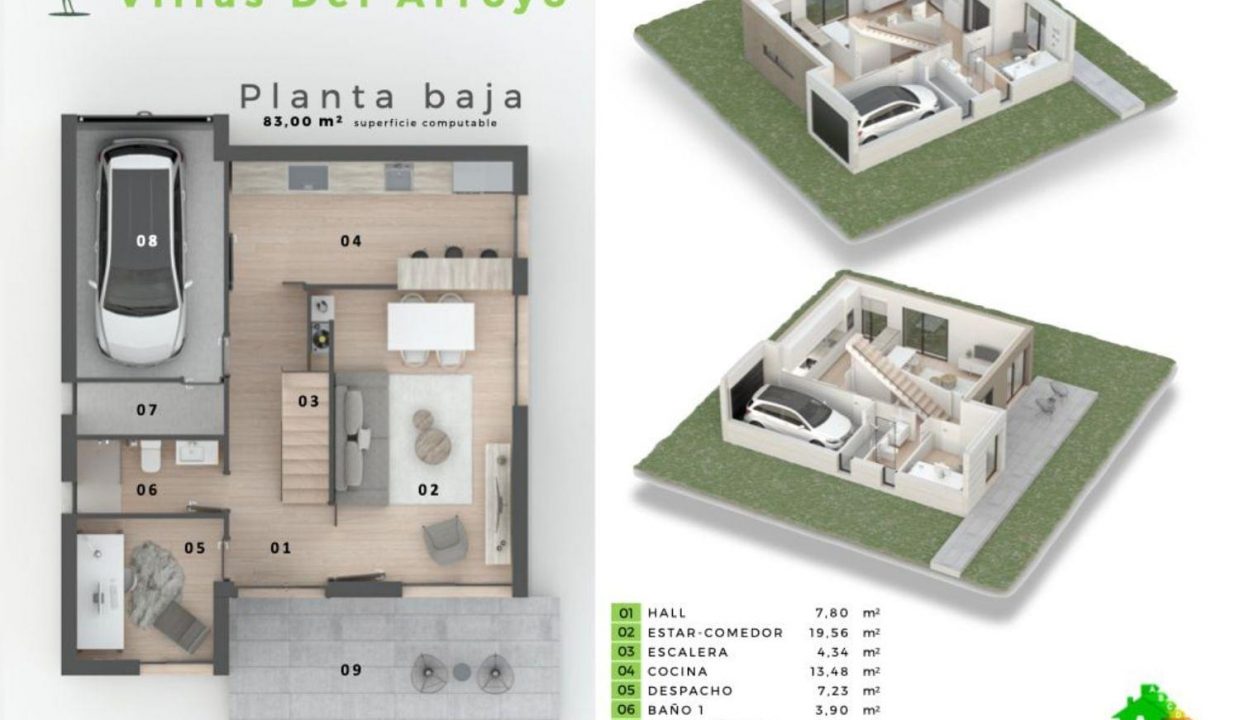 Promoción Villas del Arroyo, obra nueva en Azoños (Revista)