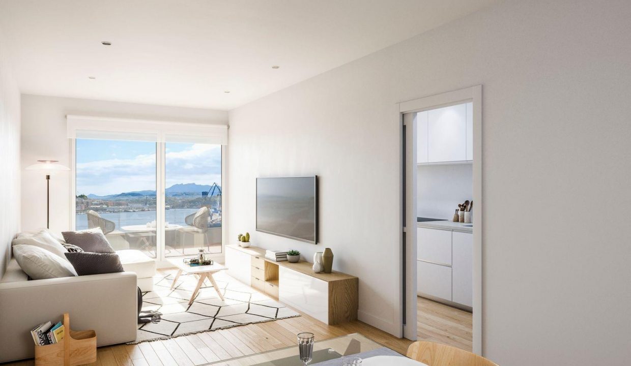 Promoción en Pasai San Pedro - Edificio Badia, obra nueva en Pasajes (Revista)