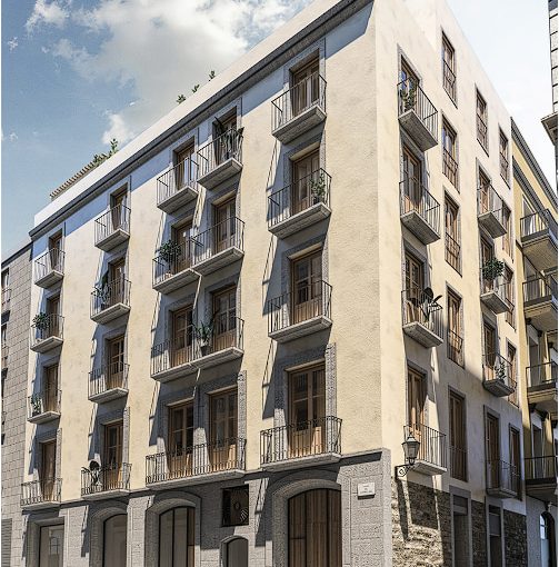 Promoción Correu-Vell, obra nueva en Barcelona (Revista)