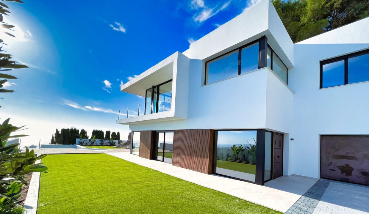 Promoción Villa de lujo con un estilo moderno e innovador,, obra nueva en Calpe (Revista)