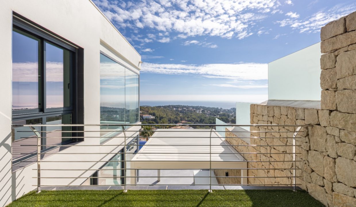 Promoción Impresionante villa en el pintoresco pueblo, obra nueva en Benisa (Revista)