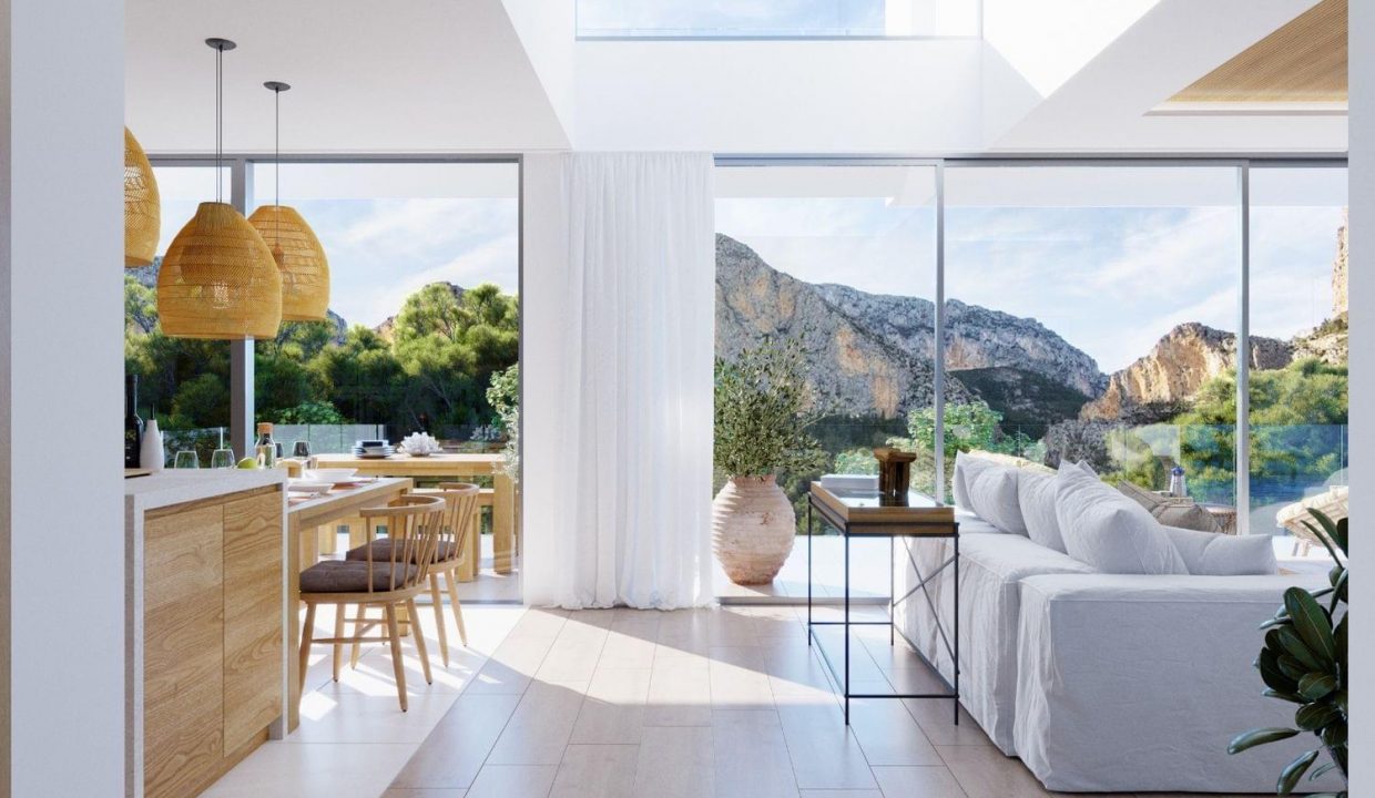 Promoción Villas Balcon De Ponoig, obra nueva en Polop (Revista)
