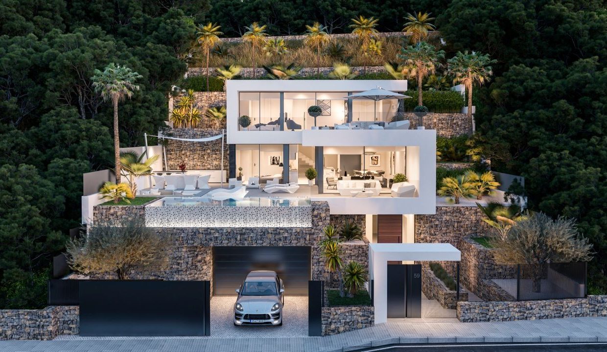 Promoción Villa contemporánea con una elegancia costera, obra nueva en Alicante (Revista)