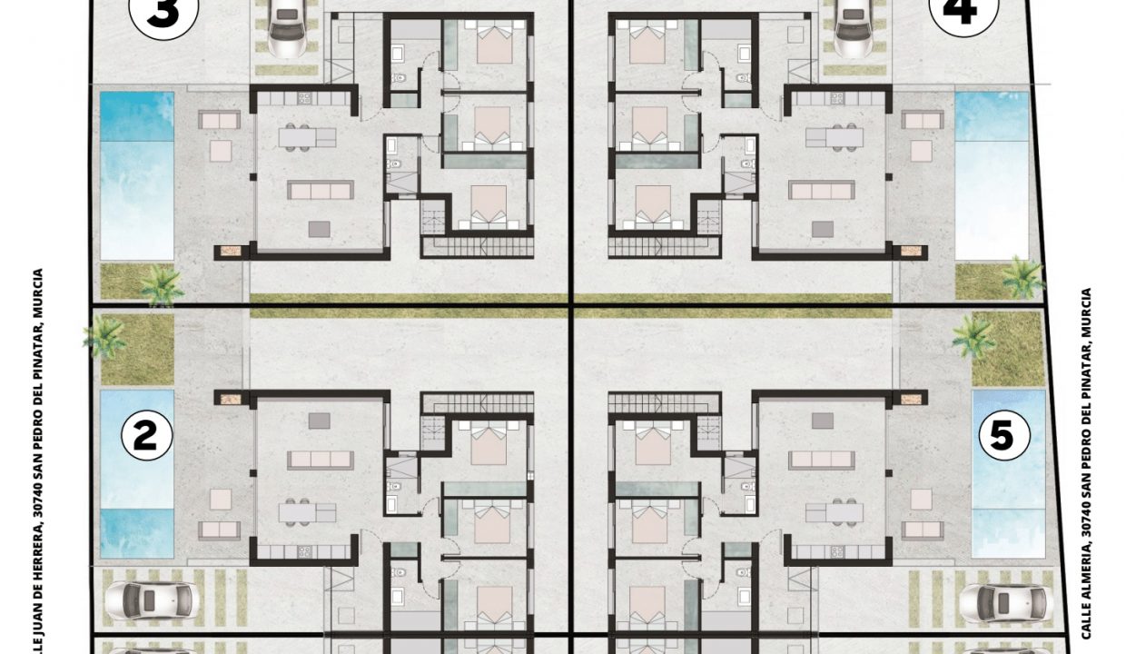 Promoción Sunset Lux Villas, obra nueva en San Pedro del Pinatar (Revista)