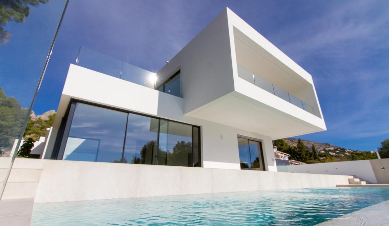 Promoción Impresionante villa de nueva construcción, obra nueva en Altea (Revista)