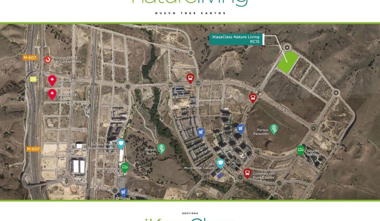 Promoción iKasaClass Nature Living, obra nueva en Tres Cantos (Revista)