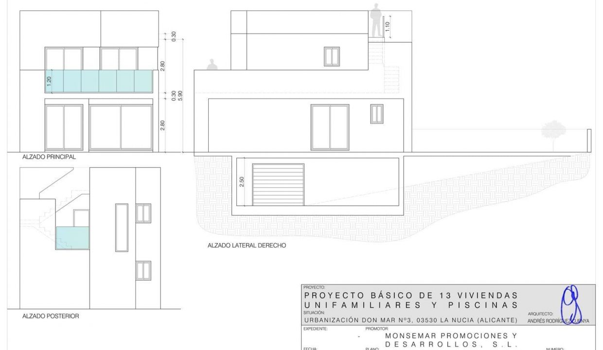 Promoción Villas Don Mar La Nucia, obra nueva en La Nucía (Revista)