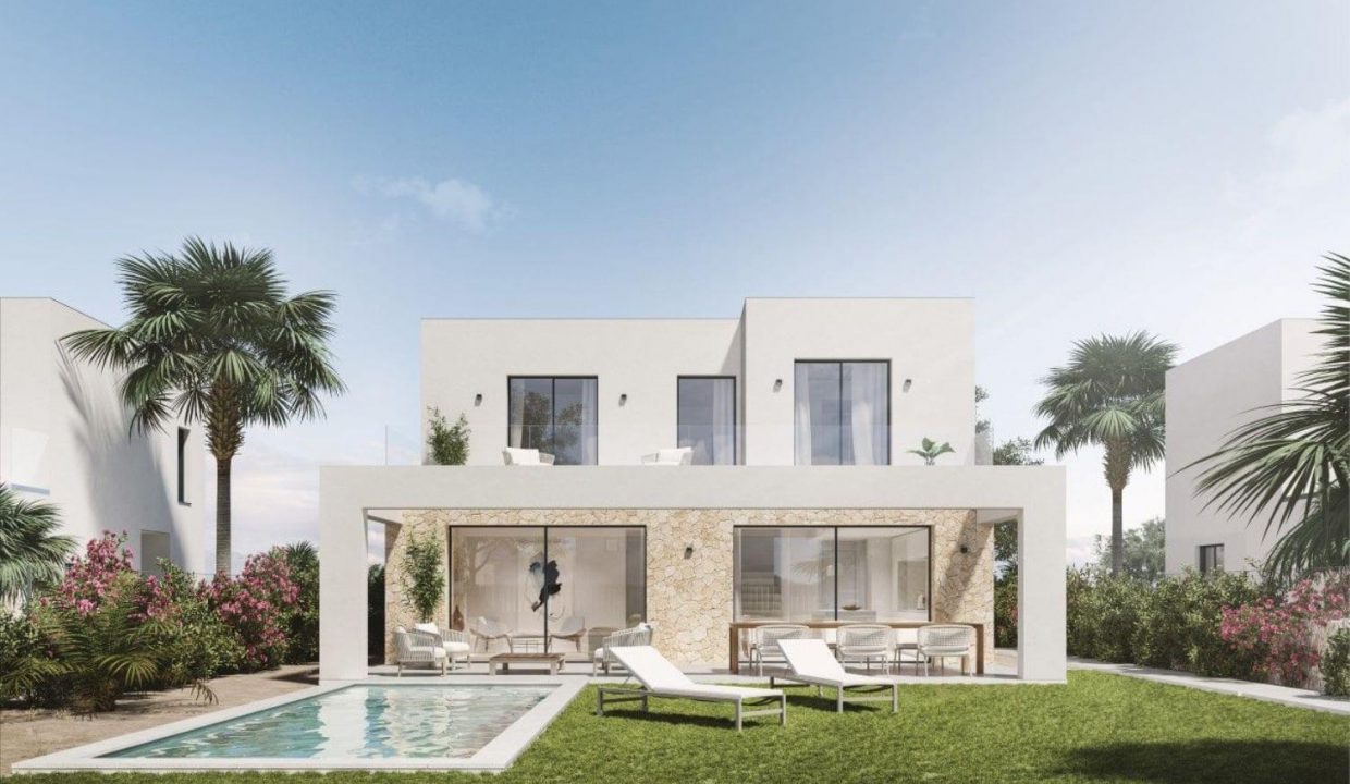 Promoción Las Villas de Dalt sa Rapita II, obra nueva en Campos (Revista)