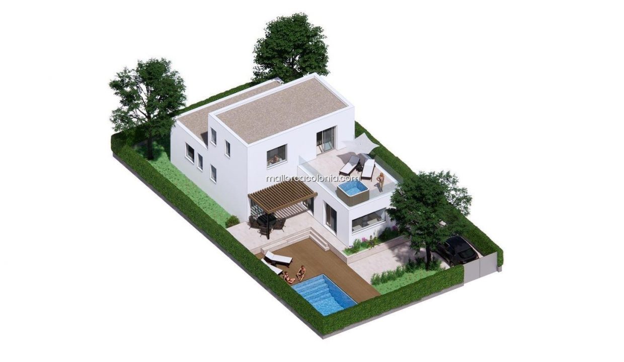 Promoción Chalet en Colonia de Sant Pere, obra nueva en Montferrutx (Revista)