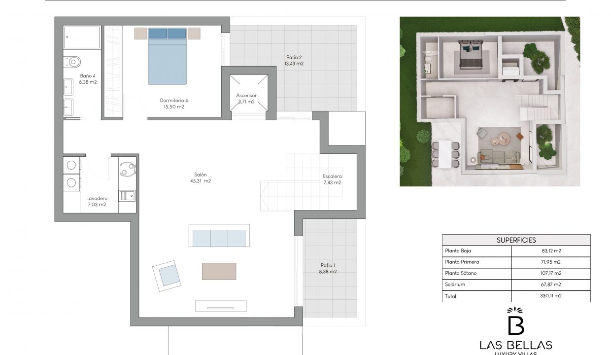 Promoción Las Bellas Luxury Villas, obra nueva en Finestrat (Revista)