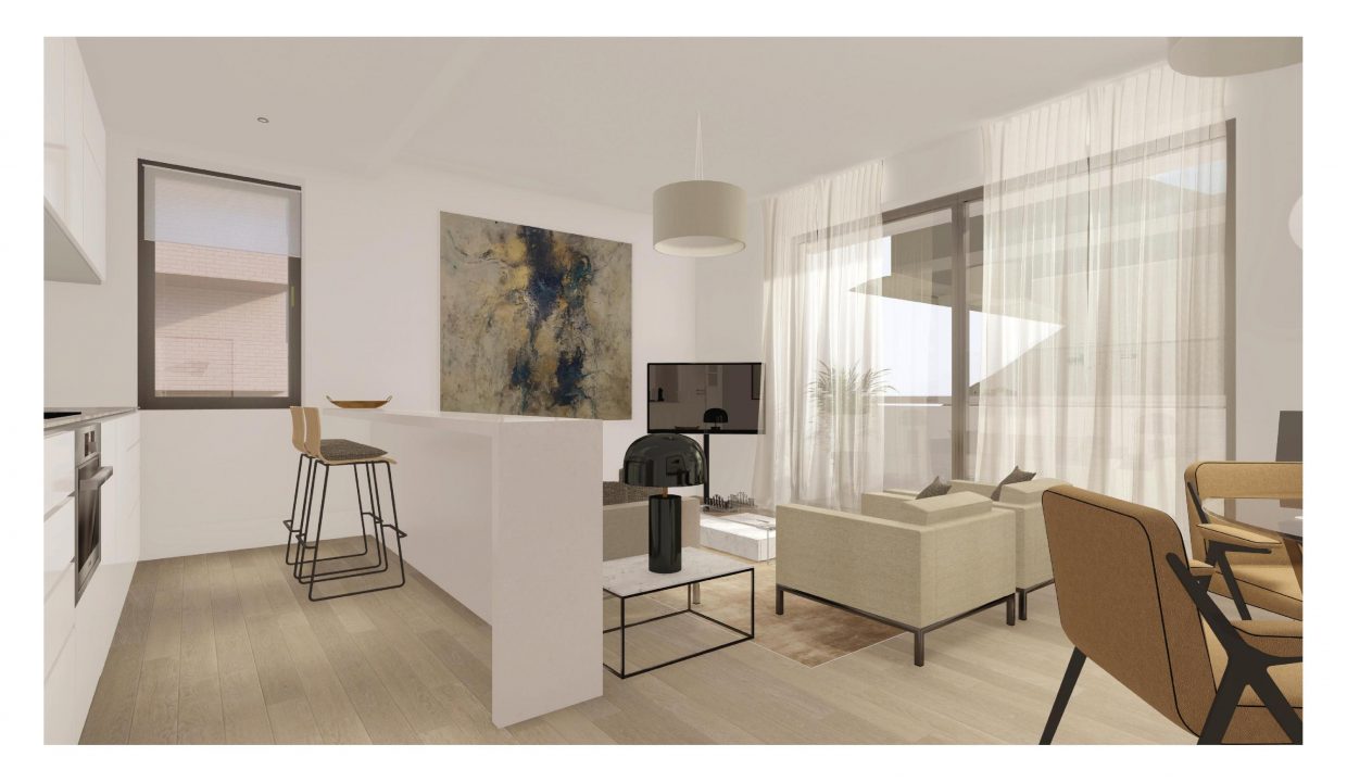 Promoción Costa Pacheco, obra nueva en Barcelona (Revista)