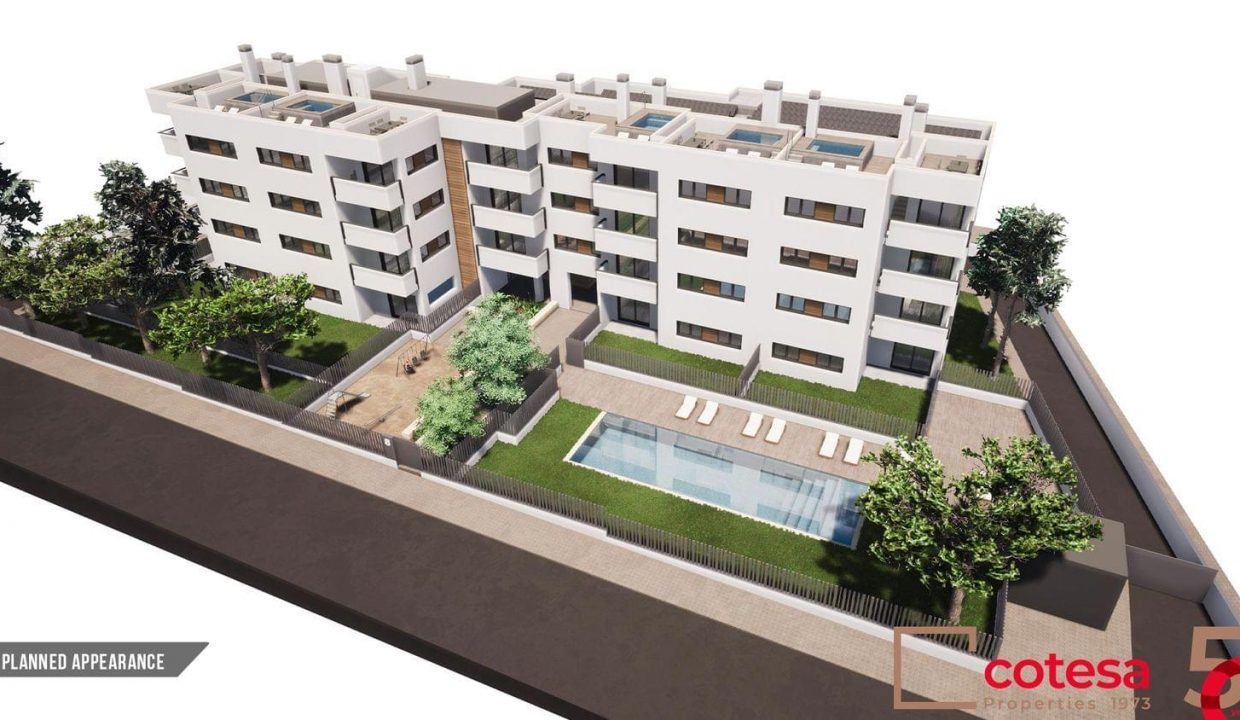Promoción Apartamentos Edificio S'Entrador, obra nueva en Cala Agulla (Revista)