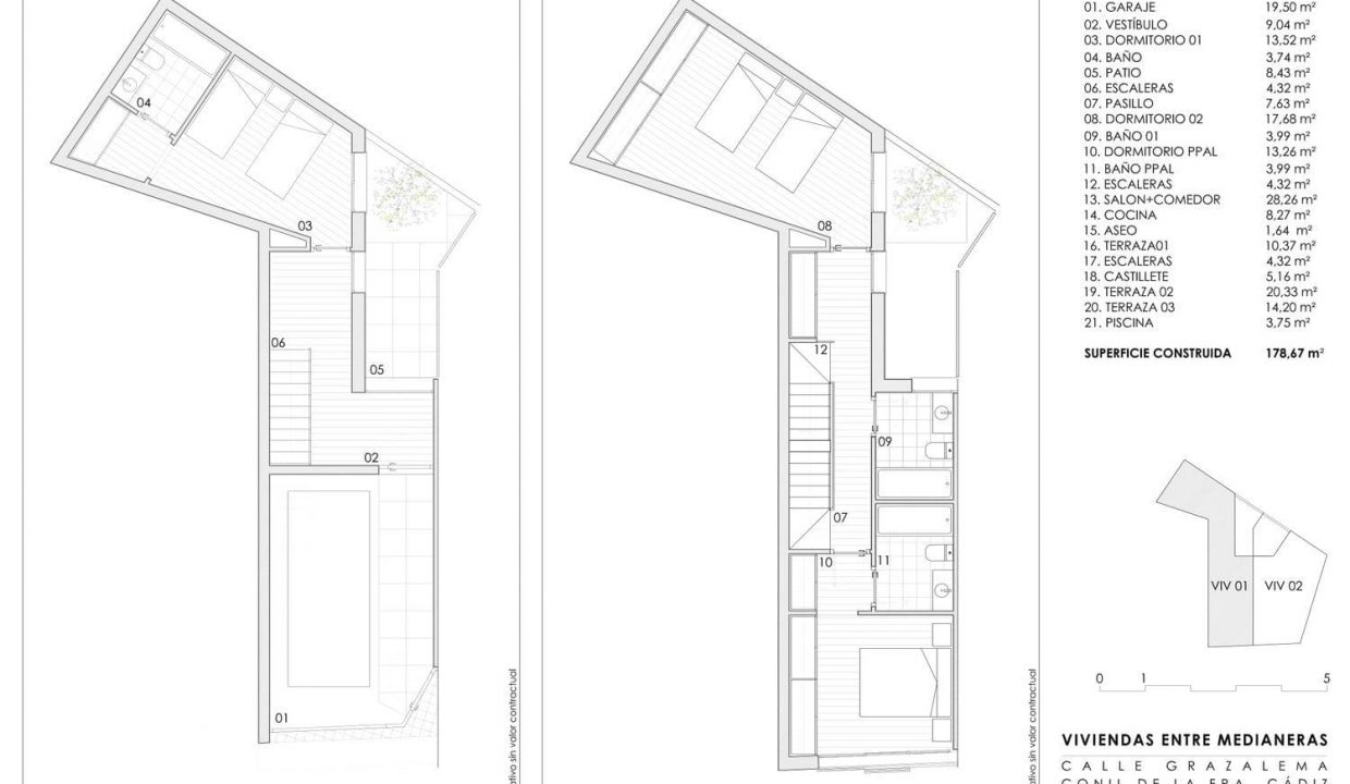 Promoción Calle Grazalema, obra nueva en Conil de la Frontera (Revista)