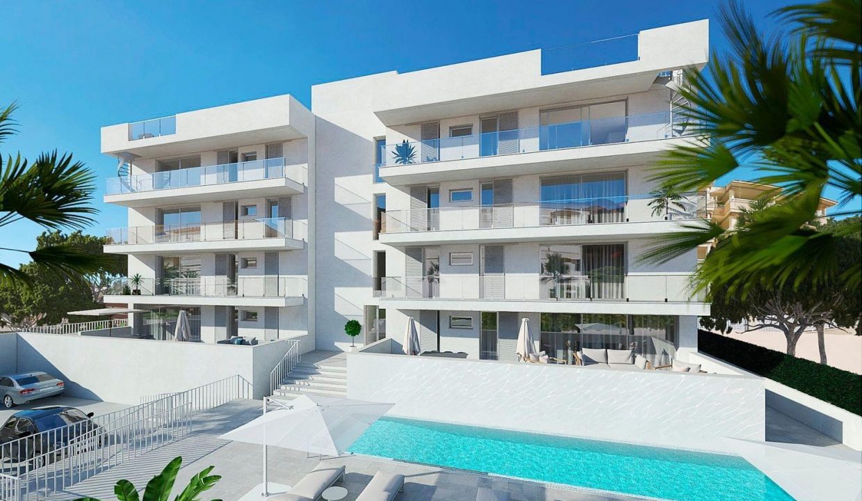 Promoción Edificio Gaudi, obra nueva en Cala Agulla (Revista)