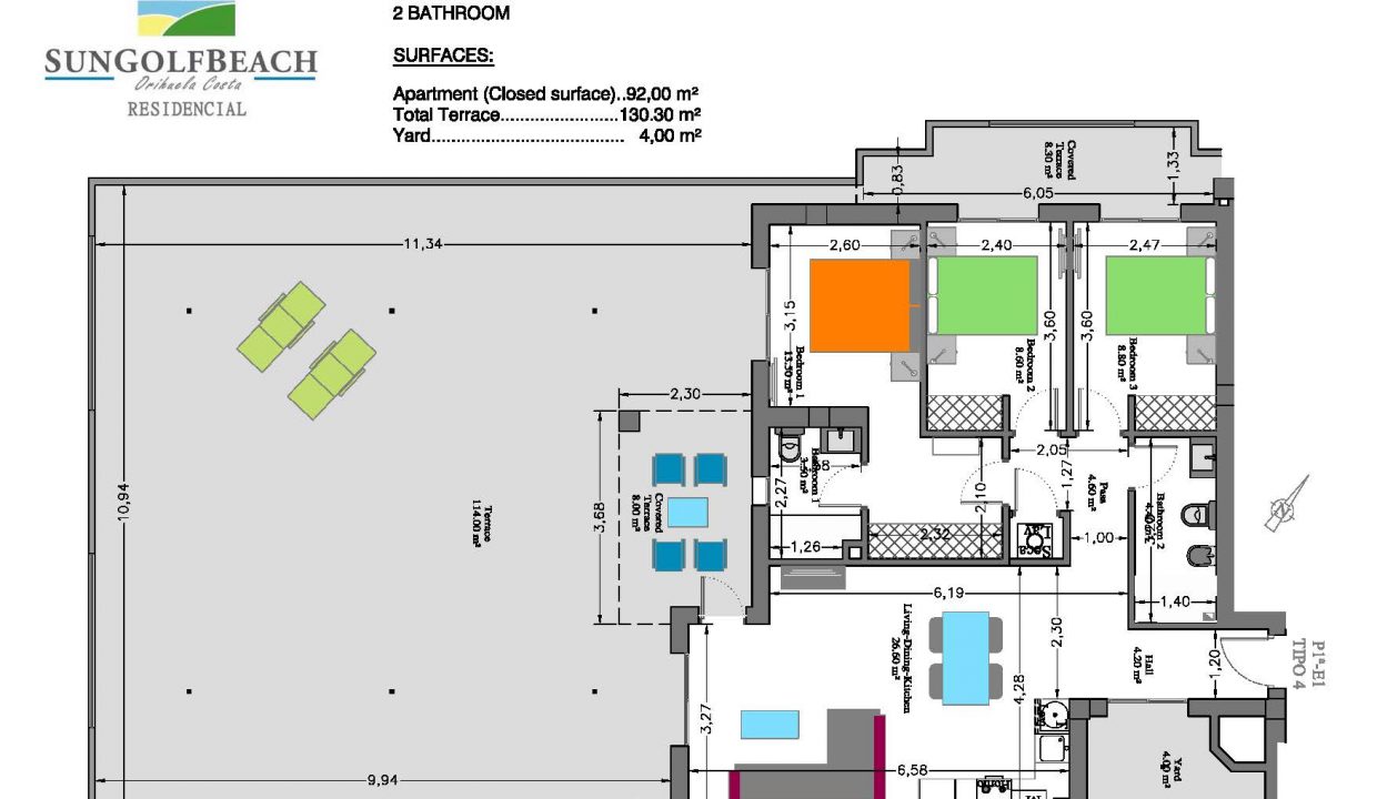 Promoción RESIDENCIAL SUNGOLF BEACH, obra nueva en Orihuela (Revista)
