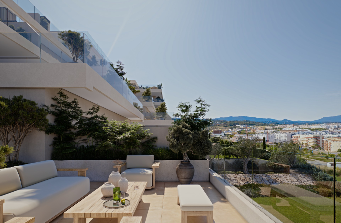 Promoción LAS MESAS SEA SUITES, obra nueva en Estepona (Revista)
