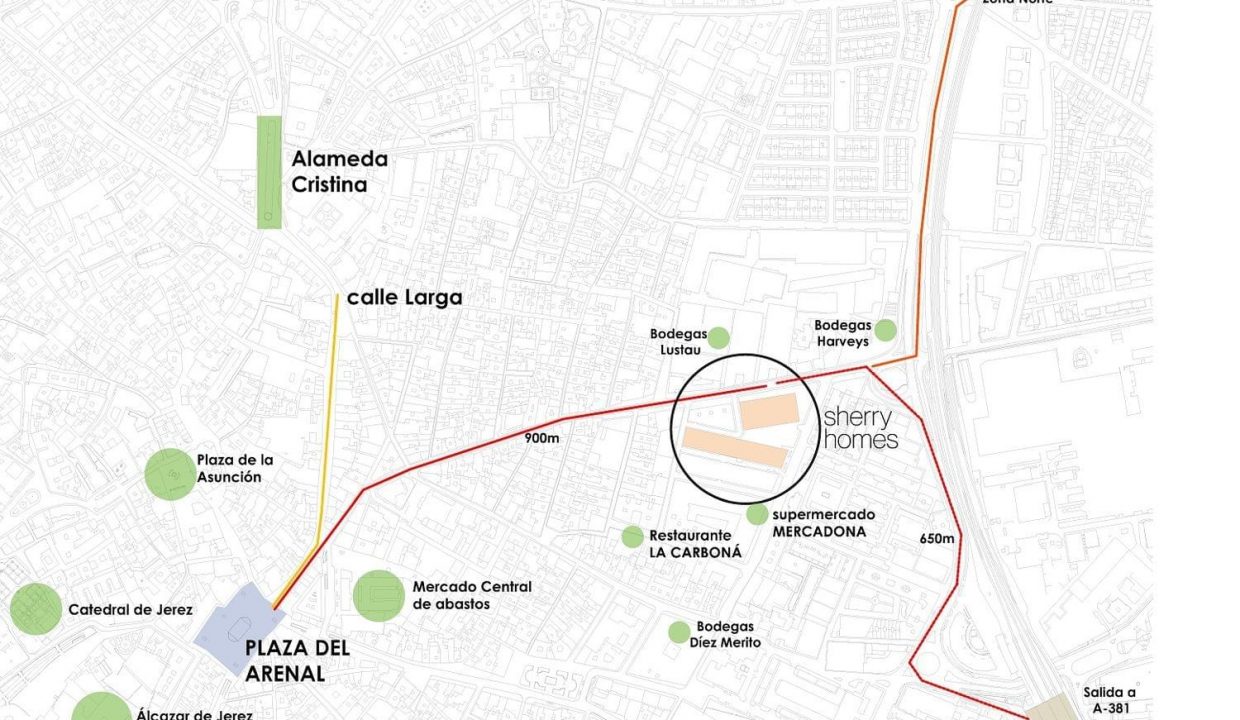 Promoción De la Riva Sherry Homes, obra nueva en Jerez de la Frontera (Revista)