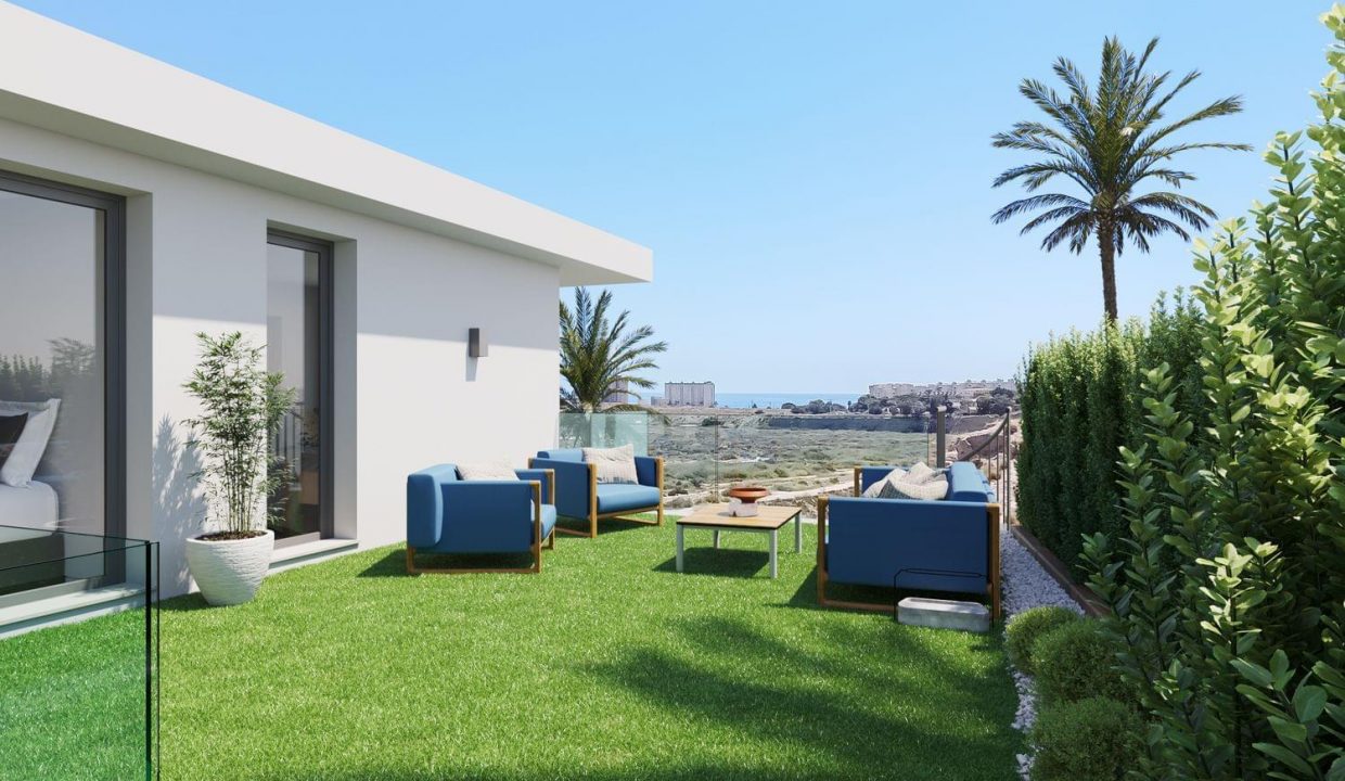 Promoción Villas de la Font, obra nueva en San Juan de Alicante (Revista)