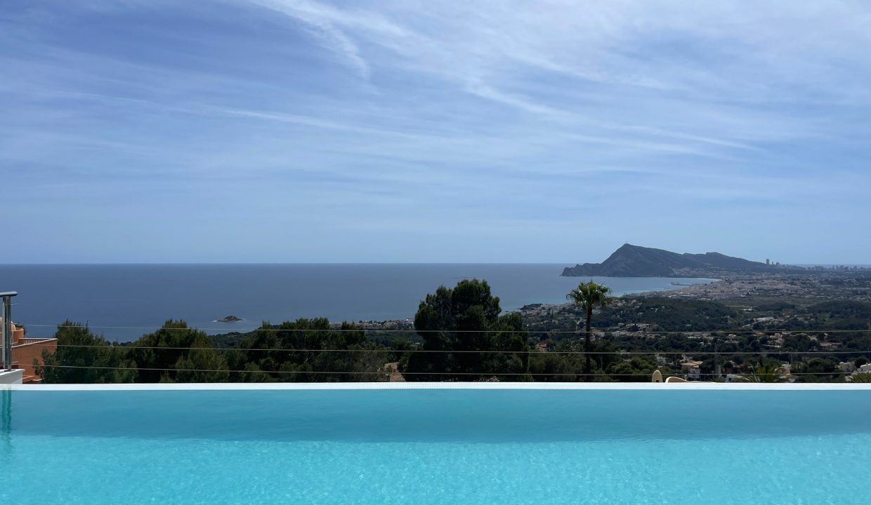Promoción Excepcional villa de estilo moderno, obra nueva en Altea (Revista)