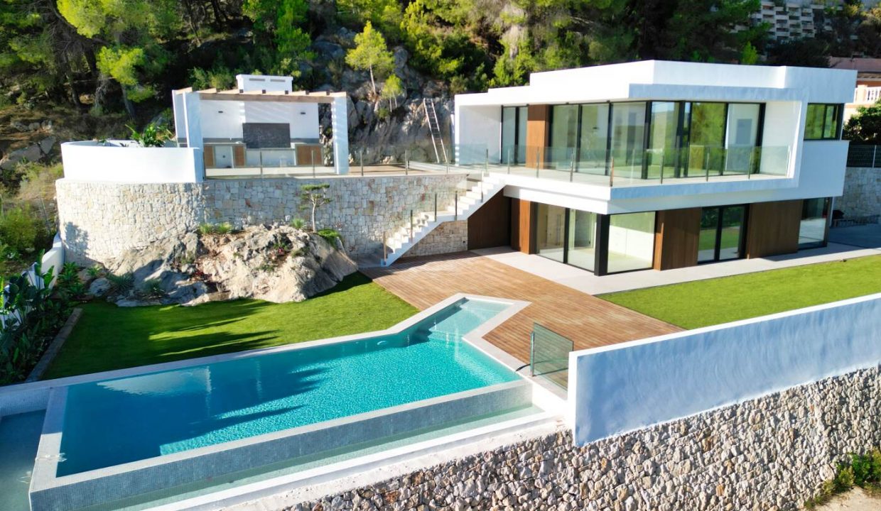 Promoción Villa de lujo con un estilo moderno e innovador,, obra nueva en Calpe (Revista)