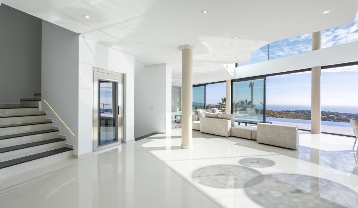 Promoción Impresionante villa en el pintoresco pueblo, obra nueva en Benisa (Revista)