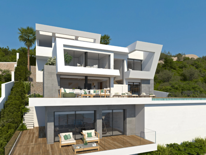 Promoción Villa AMANECER - Residencial Plus Jazmines, obra nueva en Benitachell (Revista)