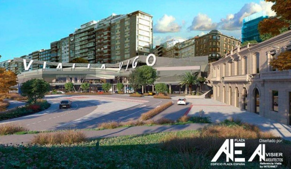 Promoción Edificio Plaza España, obra nueva en O Corazón de María (Revista)