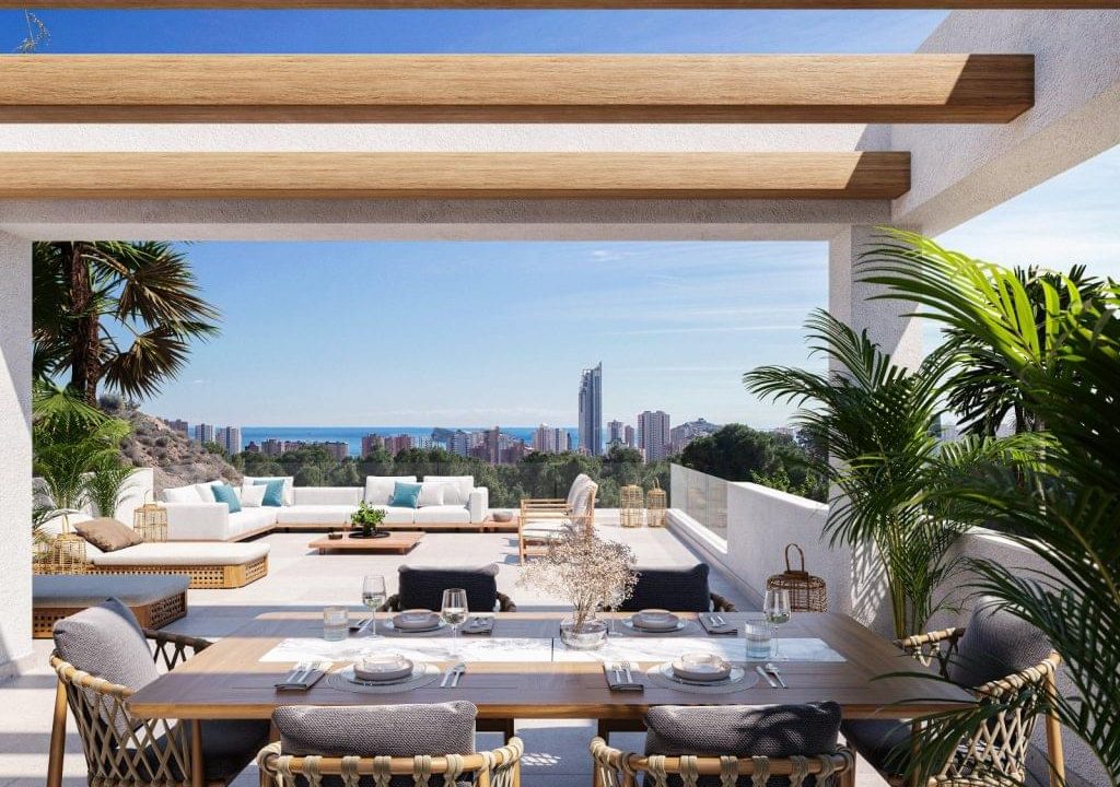 Promoción Sierra Cortina, obra nueva en Finestrat (Revista)