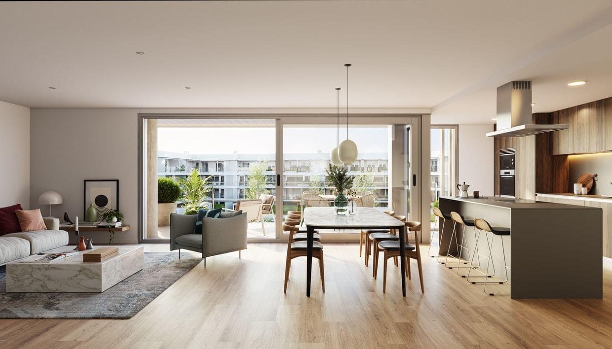 Promoción Lyra Residencial, obra nueva en Cuarte de Huerva (Revista)