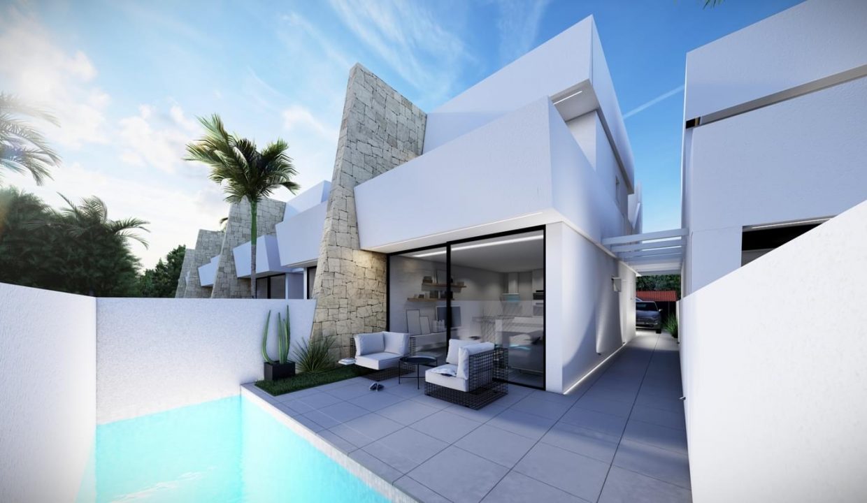 Promoción Elisa Beach Villas, obra nueva en San Javier (Revista)