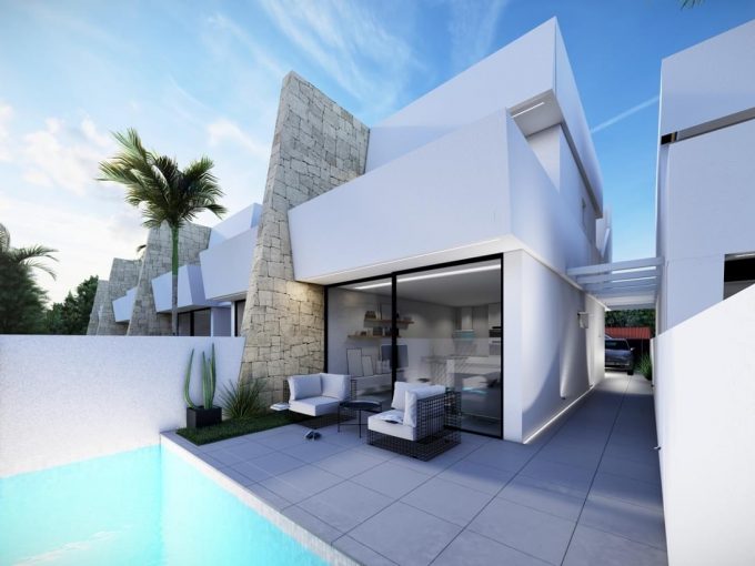 Promoción Elisa Beach Villas, obra nueva en San Javier (Revista)
