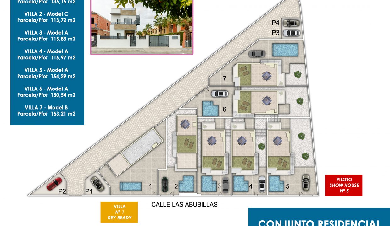 Promoción LAGUNA ROSA VILLAS, obra nueva en Torrevieja (Revista)