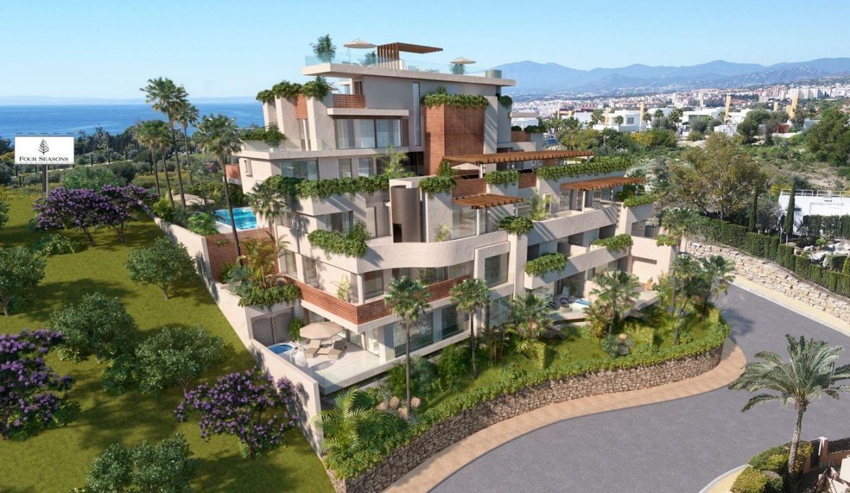 Promoción La Cornisa de Río Real Golf, obra nueva en Marbella (Revista)