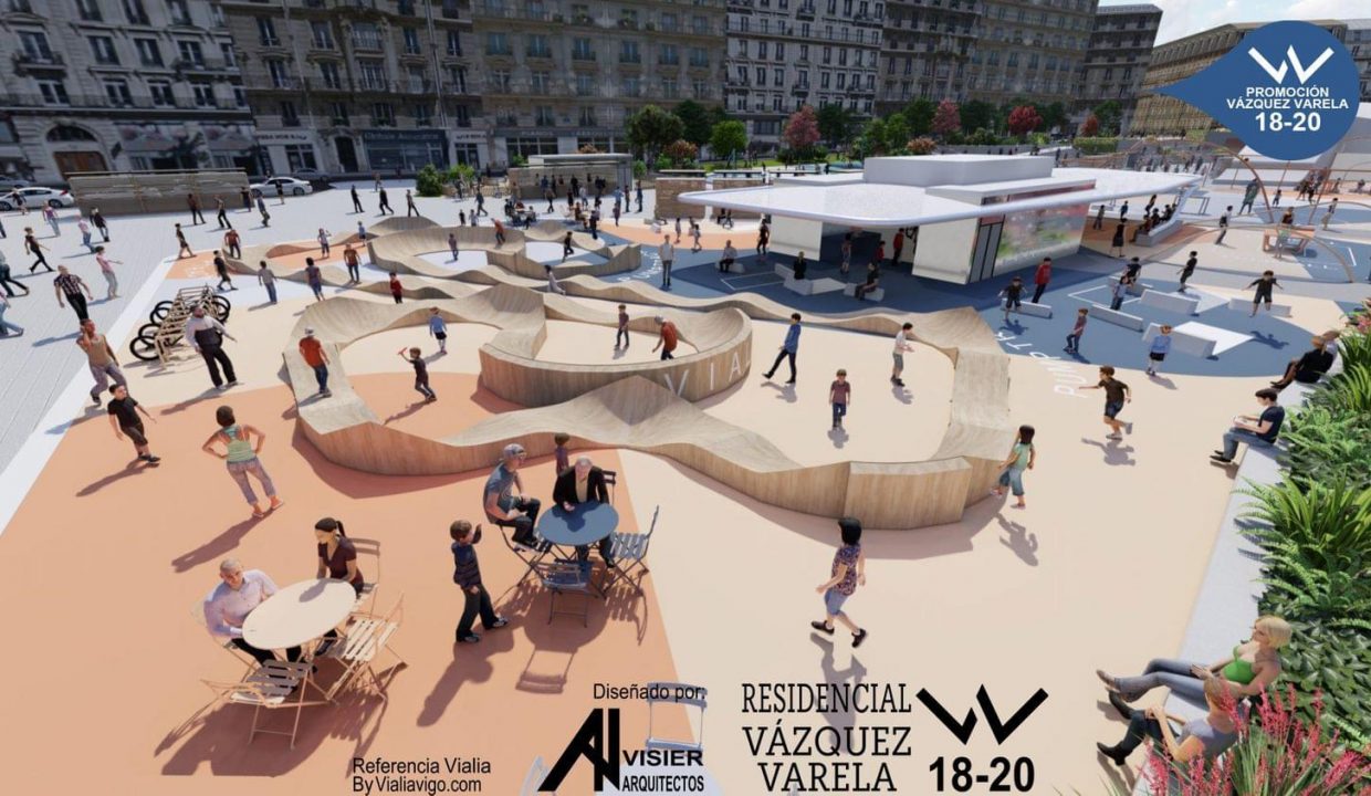 Promoción Residencial Vázquez Varela 18, obra nueva en A Divina Pastora (Revista)