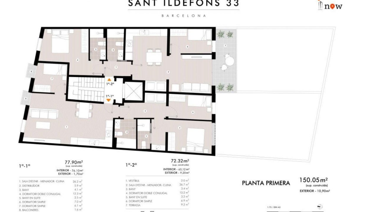 Promoción Sant Ildefons, obra nueva en Barcelona (Revista)