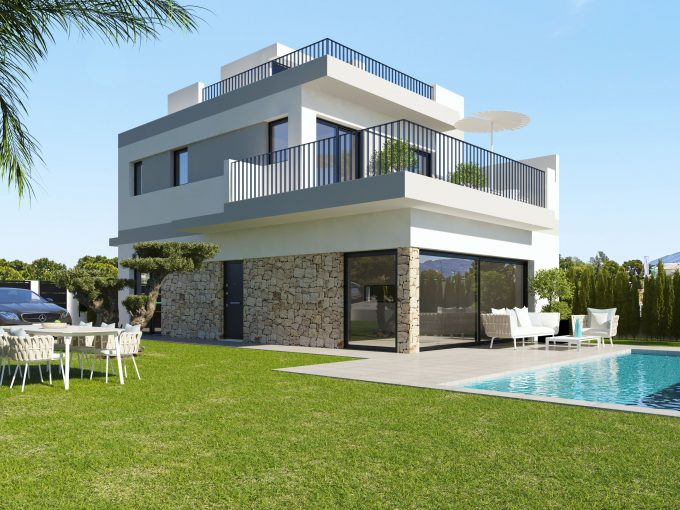 Promoción MIRADOR DEL SOL VILLA 11, obra nueva en San Miguel de Salinas (Revista)