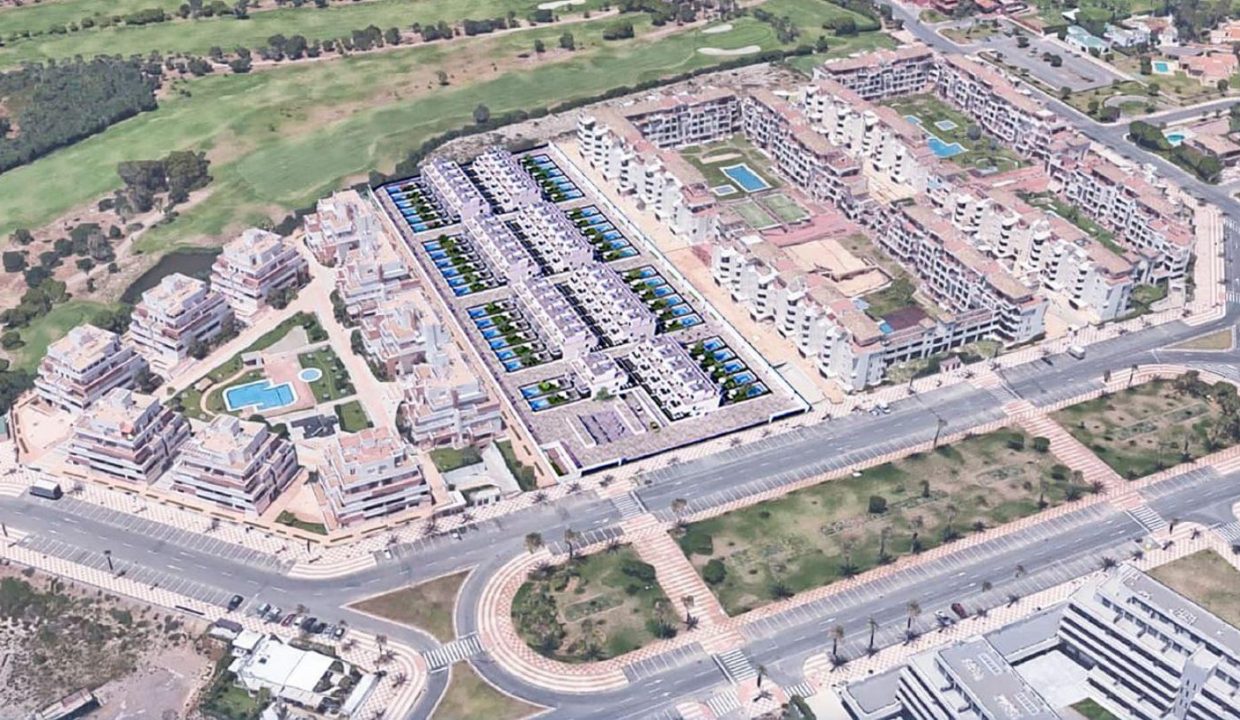 Promoción Vereda Golf Adosados, obra nueva en Roquetas de Mar (Revista)