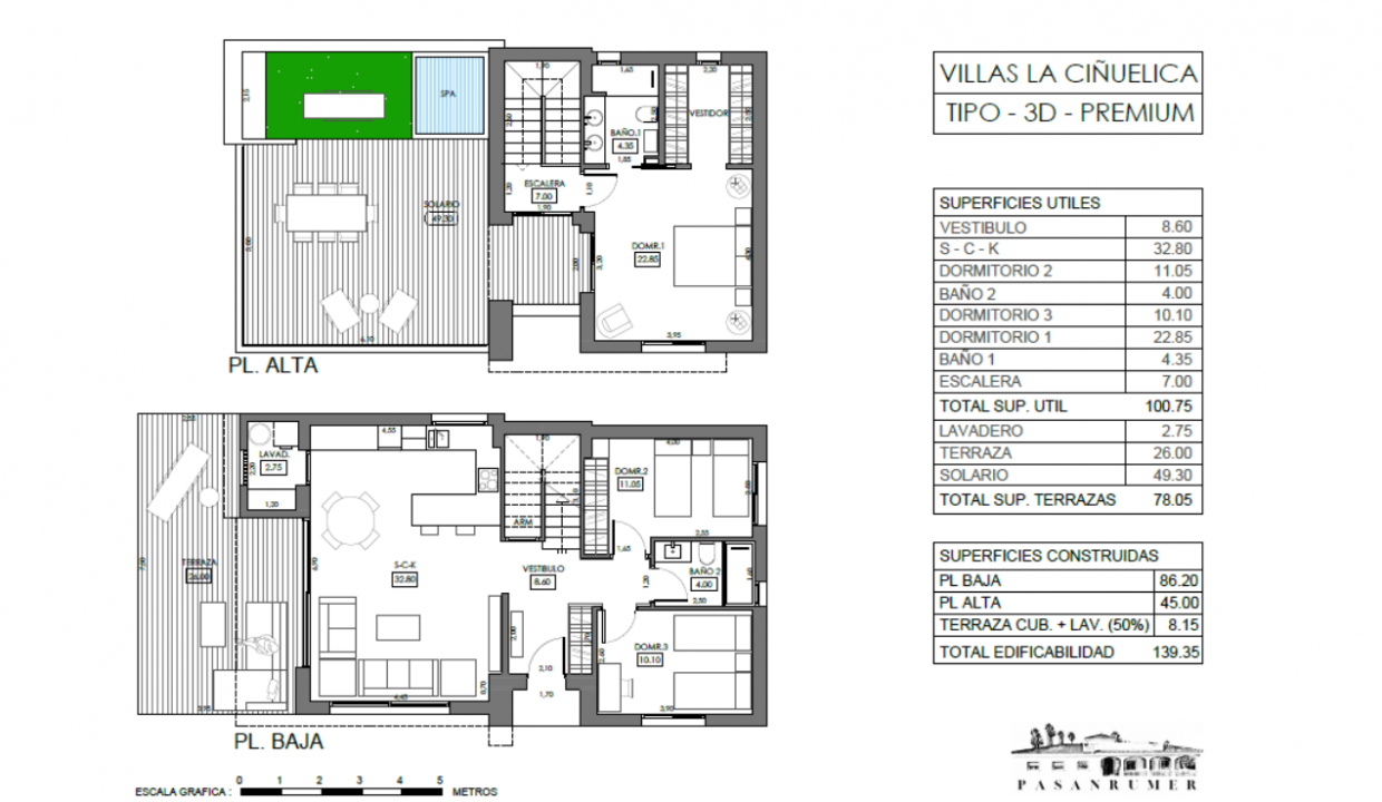 Promoción VILLAS LA CIÑUELICA, obra nueva en Orihuela (Revista)