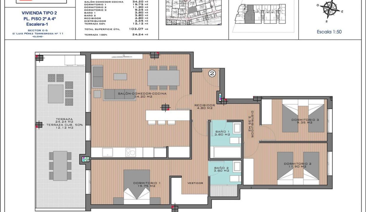 Promoción Edificio Alexander, obra nueva en Elche (Revista)