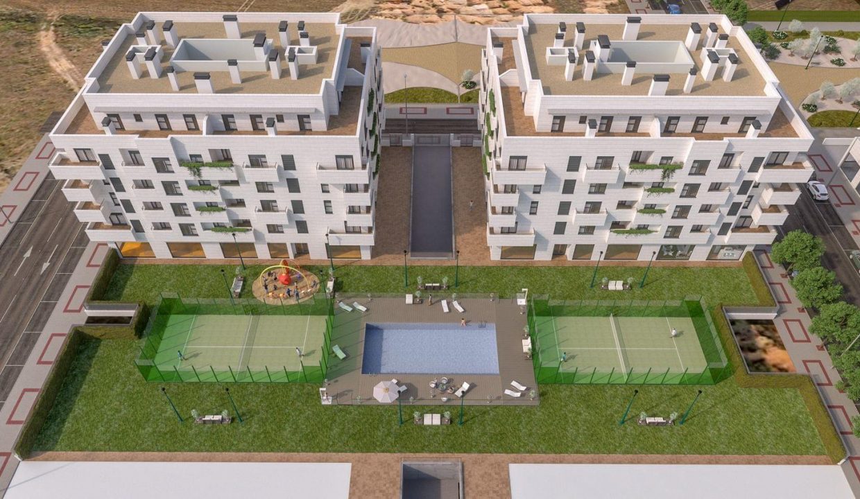 Promoción Residencial Jardines de la Universidad R-8.2, obra nueva en Badajoz (Revista)