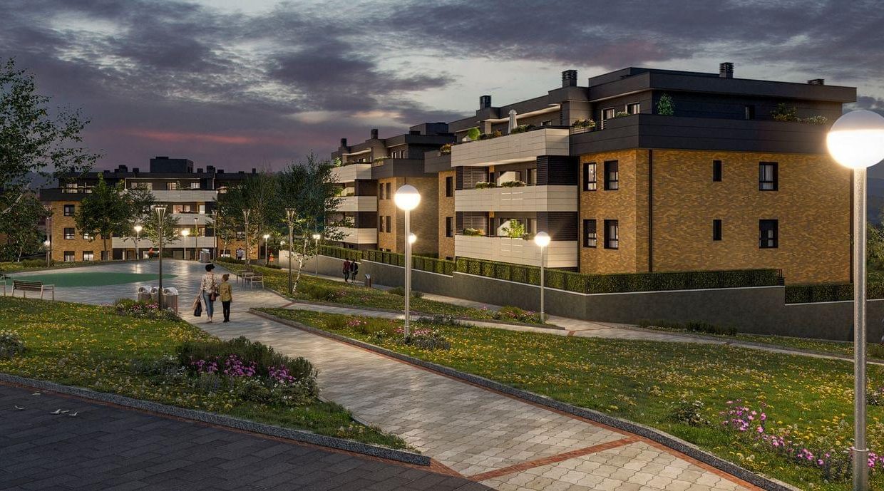 Promoción Residencial Landabarri, obra nueva en Derio (Revista)