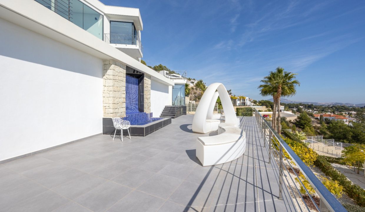 Promoción Impresionante villa en el pintoresco pueblo, obra nueva en Benisa (Revista)