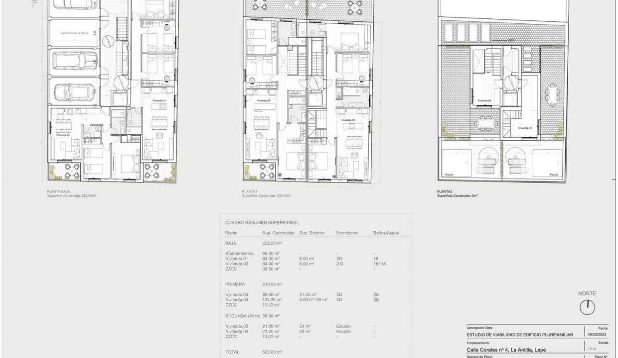 Promoción Calle Corales, 4 La Antilla, obra nueva en La Antilla (Revista)